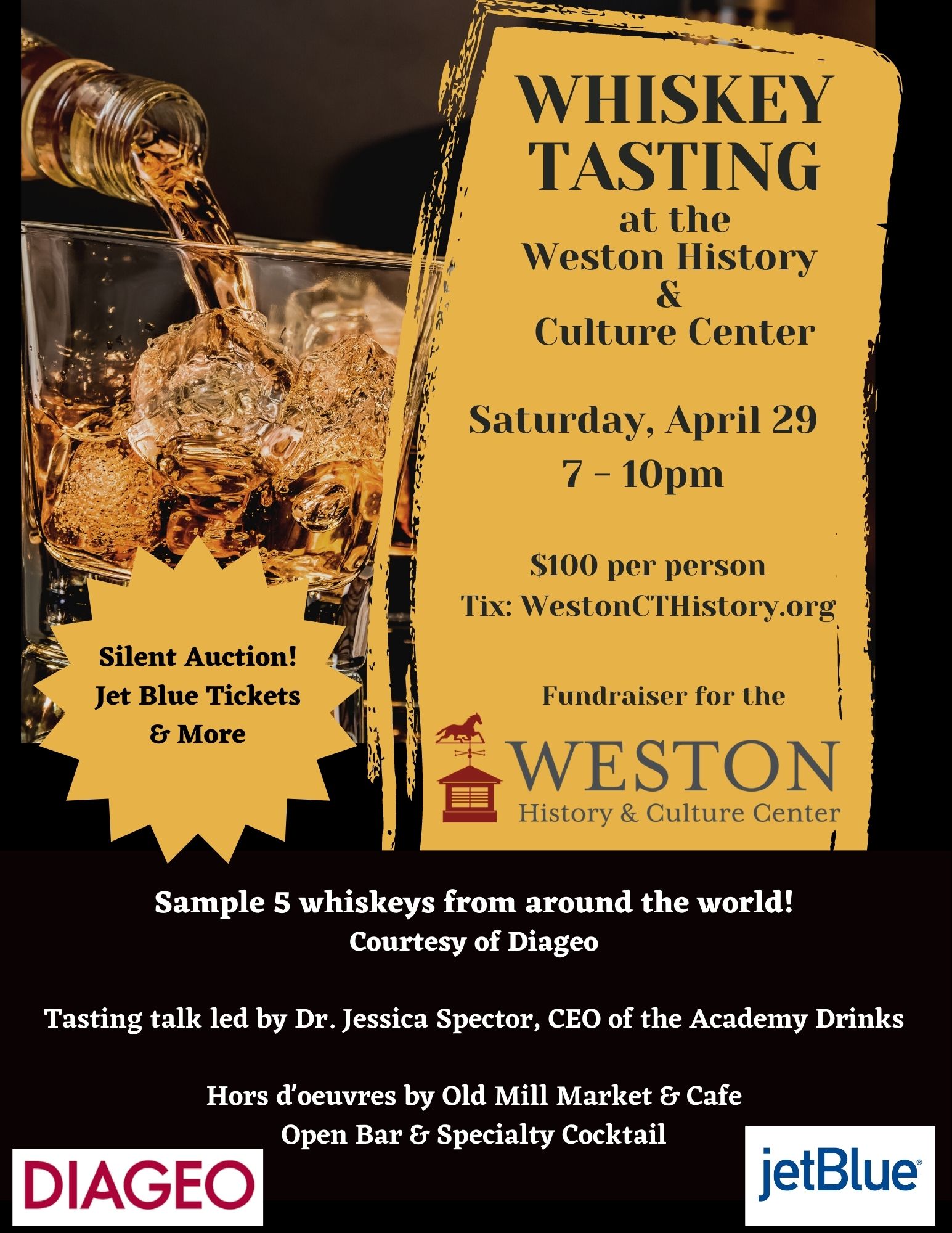 2023 Whiskey Tasting Flyer 768x994