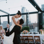 And he swept her off her feet.