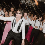 The dance floor was on fire.