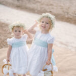 Flower girls Beatrice and LuLu Klopp