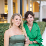 Maid of Honor Annabel Nielsen with her mother, Debbie Nielsen