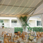 The chic tablescapes at the reception