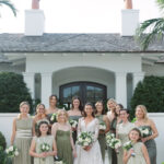 Christi with her bridal party