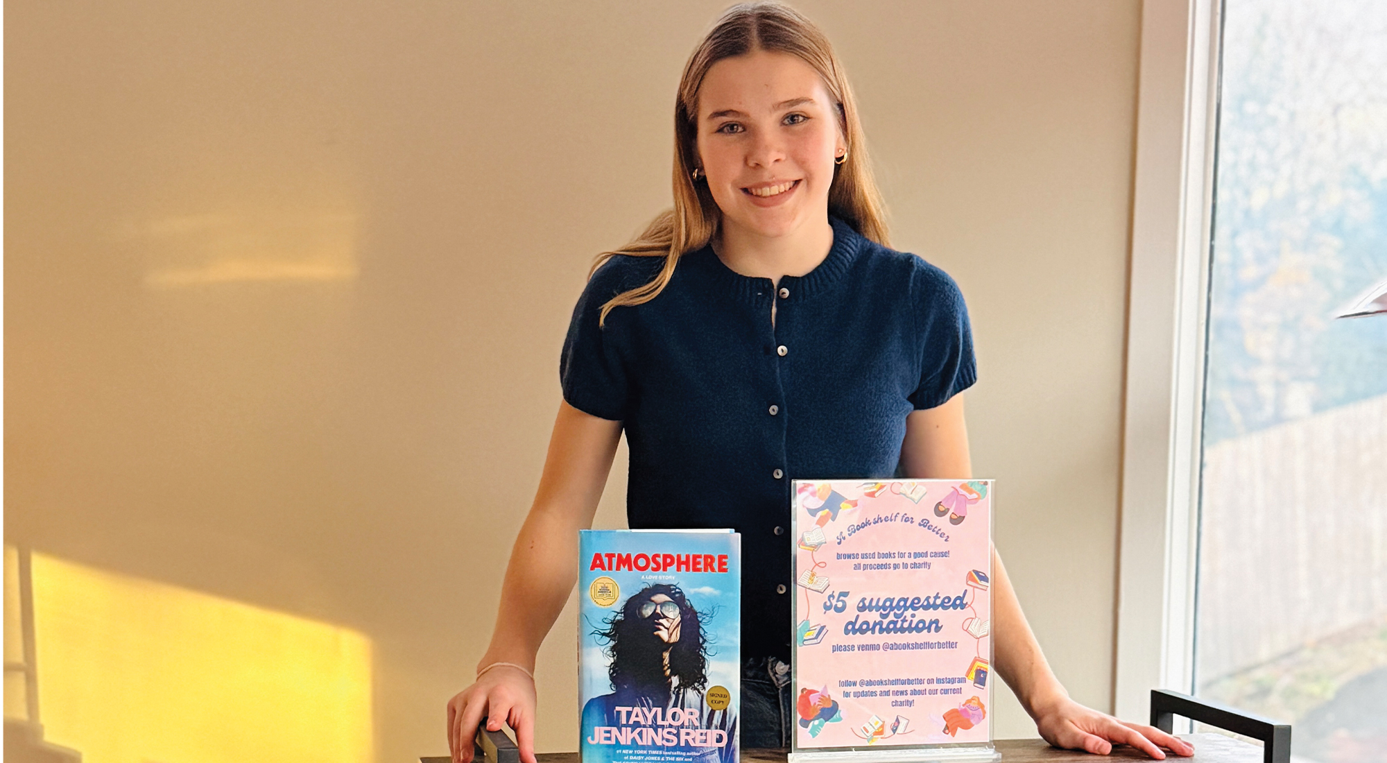 Greenwich Teen Turns Love of Books Into Community Giving with Bookshelf for Better