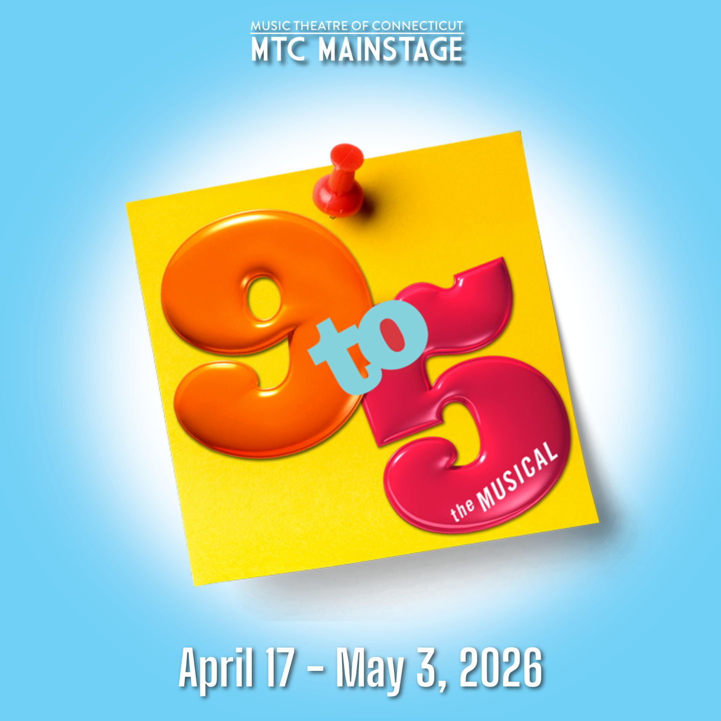 9 to 5 logo with dates 768x768