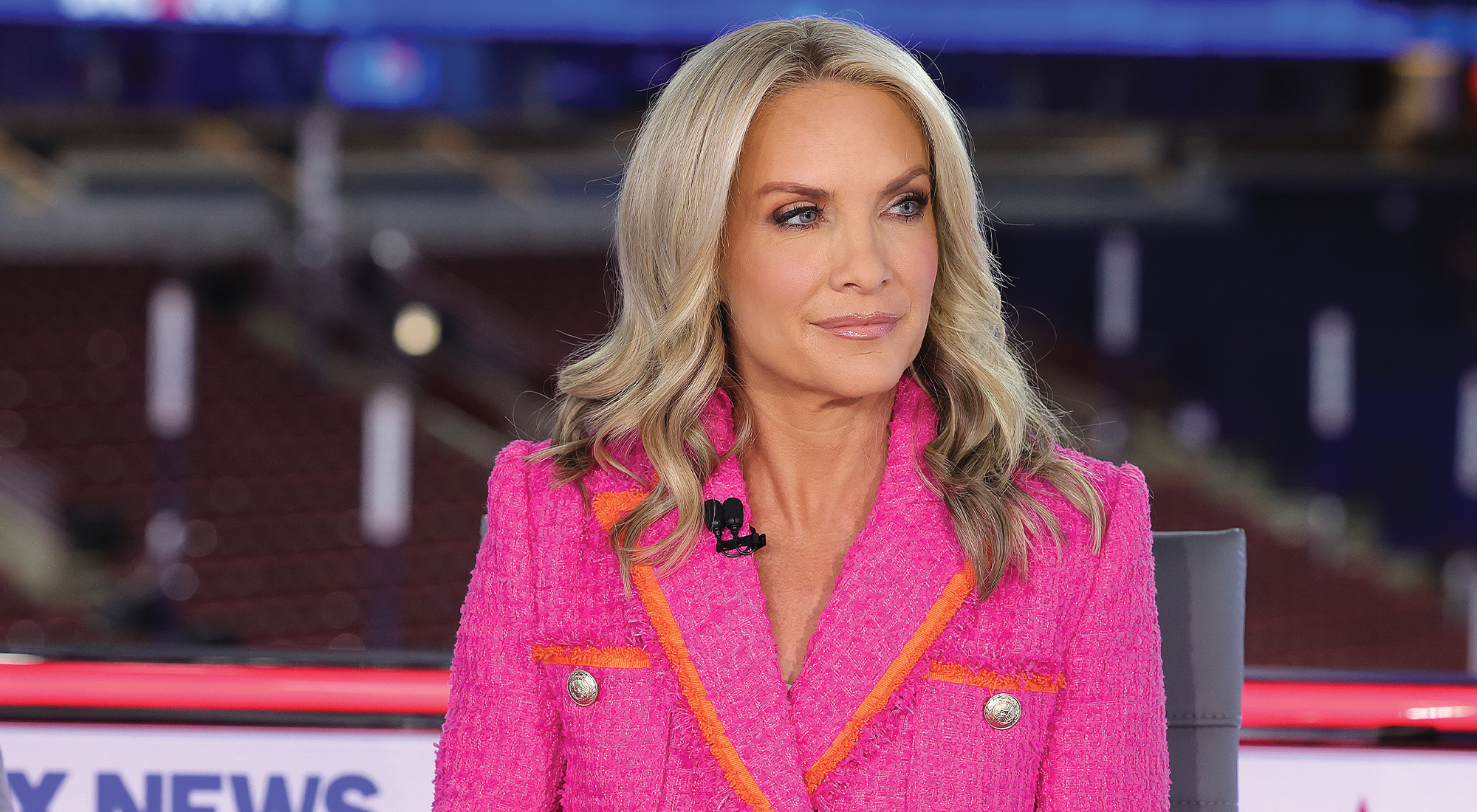 dana perino pink dress Dana Perino wore a Milly 'Liv' Pink Pleated Dress on #AmericasNewsroom